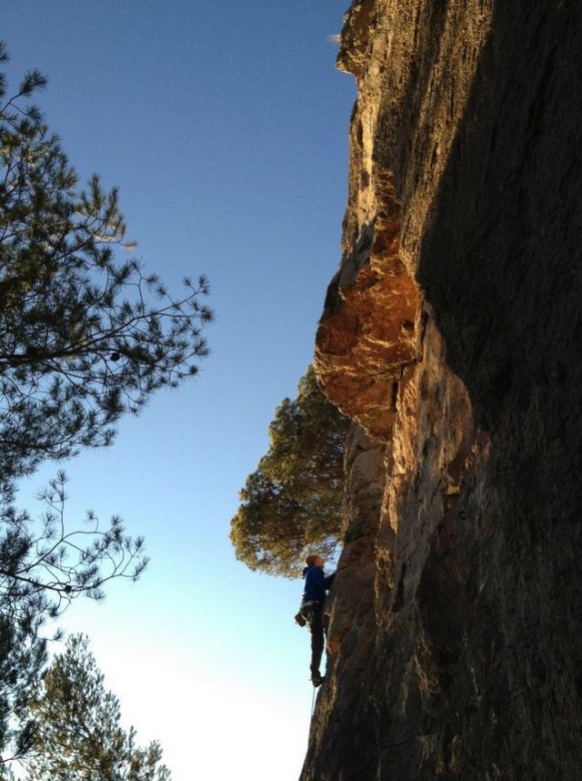 Sorties escalade sur falaises